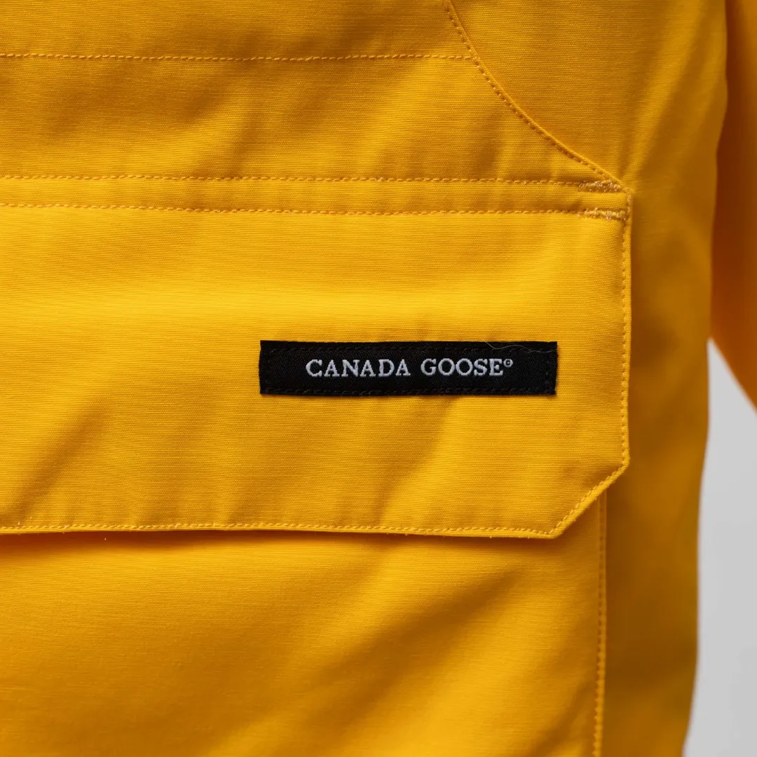 P660 CANADA GOOSE丨Canada Goose C08 children's clothing, children's hooded down jacket Color: Yellow Size: 110-160